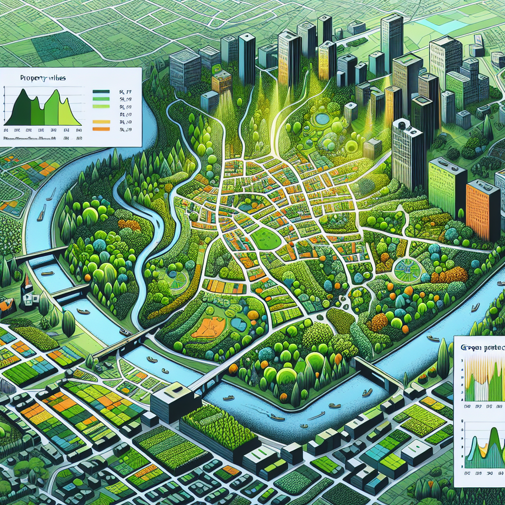 Einfluss von Grünflächen auf Bodenrichtwerte in Bochum